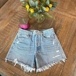 AGOLDE PARKER LONG SHORTS in Swapmeet